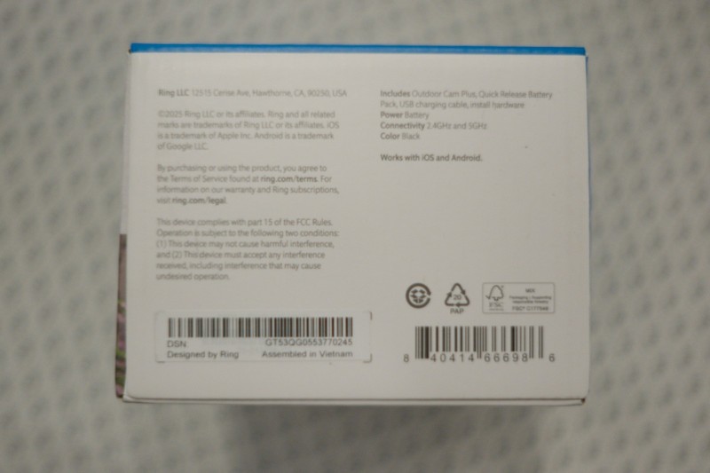 Ring Outdoor Cam Plus - Battery Version - Black gallery