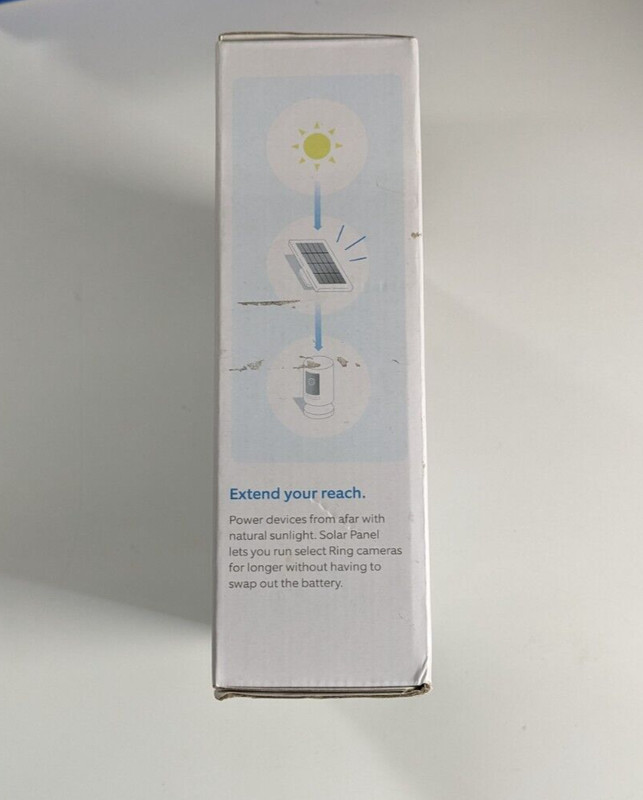 Ring Solar Panel 2nd Gen (8ASPS7-WEN0) - White gallery