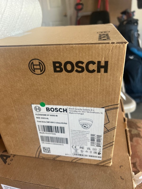 Bosch NDE-5503-AL FLEXIDOME IP 5000i IR 5MP HDR Outdoor Dome Camera gallery