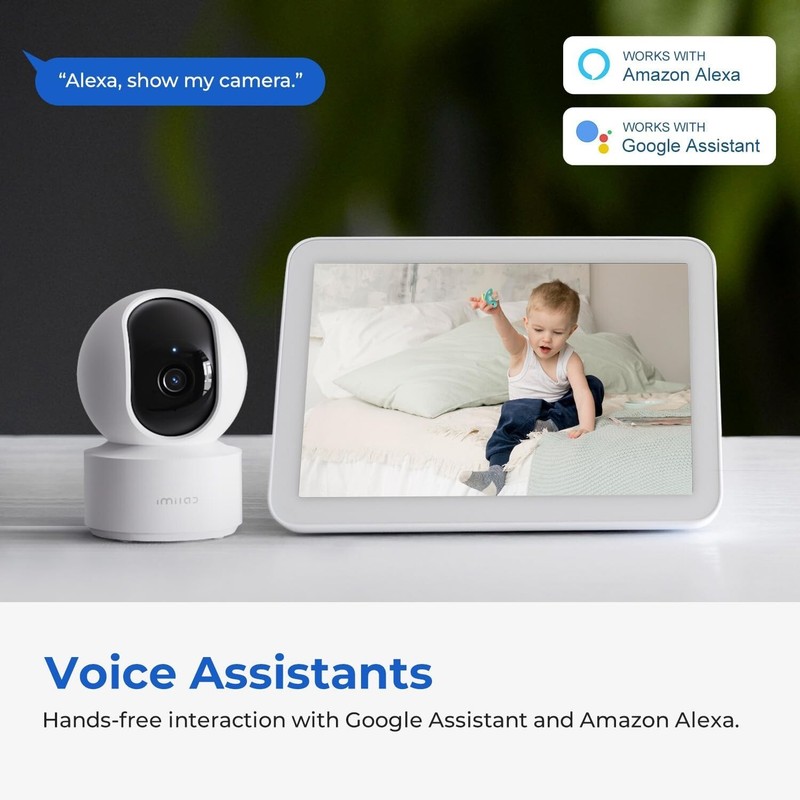 IMILAB C21 2.5K Security Camera Indoor 360° View Indoor Camera for Home Security gallery