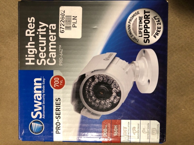 Swann High-Resolution  Security Camera pro-642. 700 Tvl