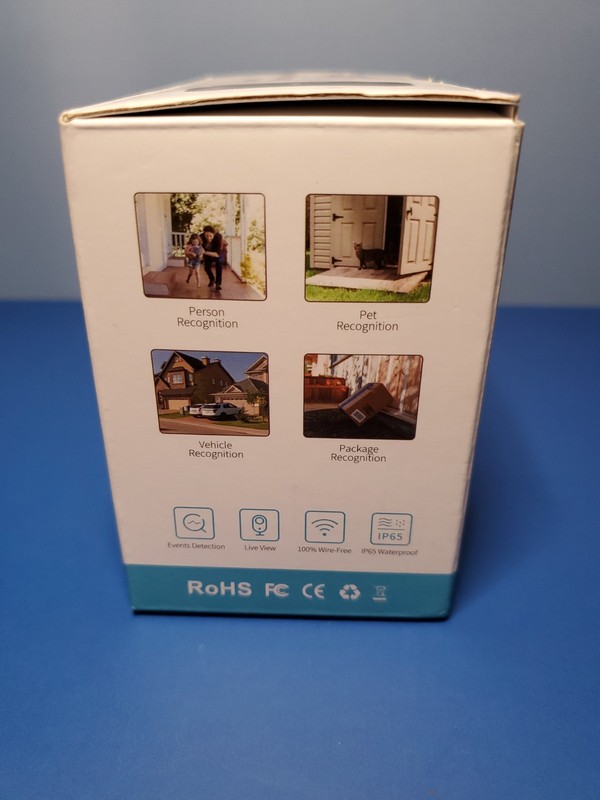 Vision Well Smart Battery Camera Model CG6S - Black gallery