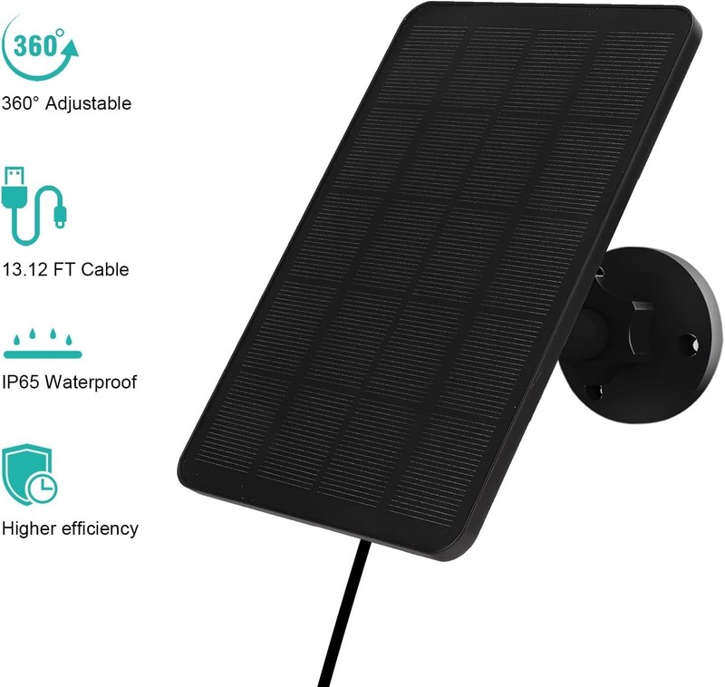 High-Efficiency 4W Solar Panel for Blink Outdoor Cameras gallery