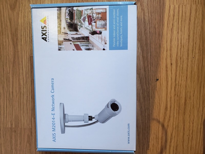 Axis 0549-001 M2014-E High-Performance Compact Bullet Outdoor Mini POE