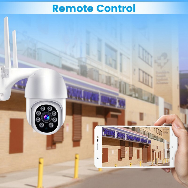 QZT 1080P Wifi IP Camera Outdoor 4X Digital Zoom Waterproof Home Security Camera gallery
