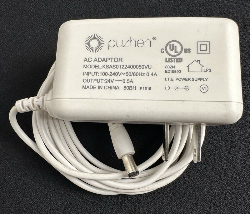 Alarm.com ADC-V521IR 1080P Indoor WiFi IP Video Camera W/ Pulzhen Power Adapter gallery