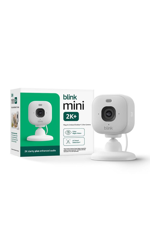 Mini 2K+ (Newest Model) – Plug-In Home & Pet Indoor Security Camera with 2K Vide gallery