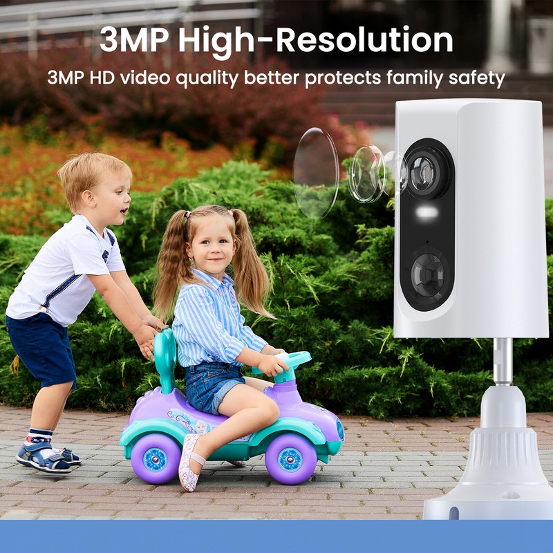 No WiFi 4G LTE Cellular Solar Security Camera Outdoor Wireless Home 2 Way Audio gallery