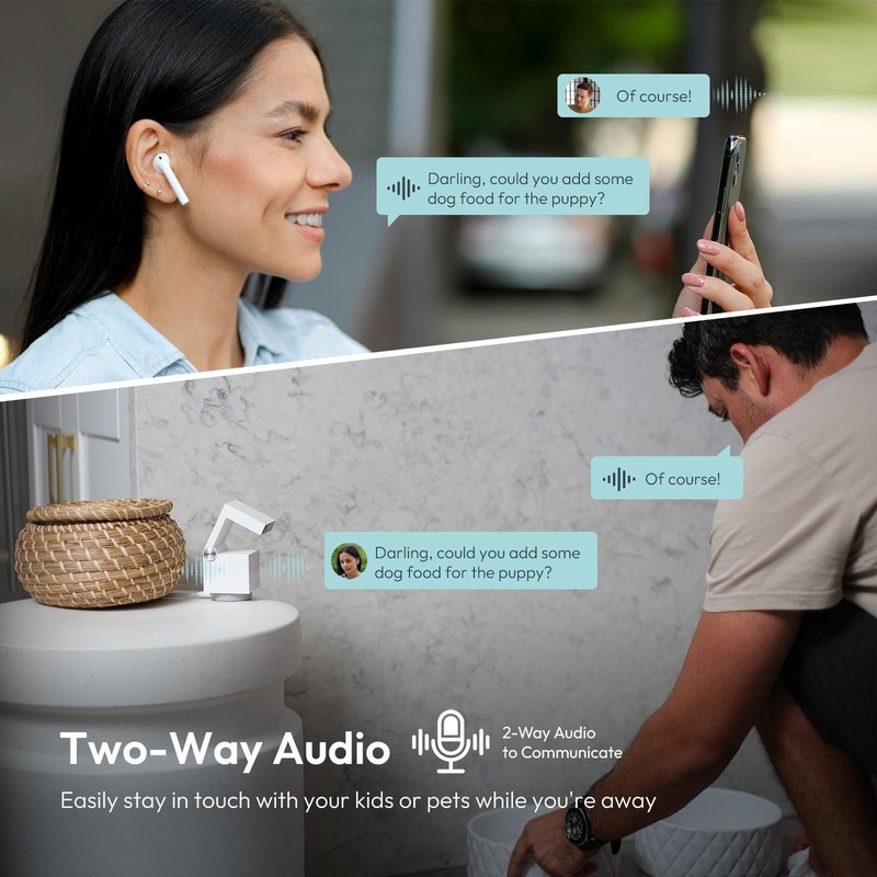 Genie S 2.7K HD Indoor with 6X Zoom, 2-Way Audio, Privacy Protection, Motion ... gallery