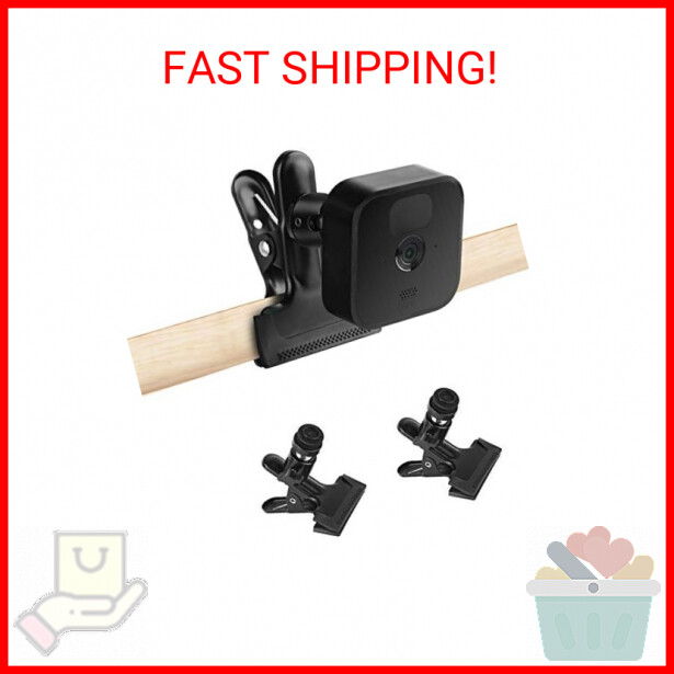 2Pack Clip Clamp Mount for Blink Outdoor 4 (4th Gen) / (3rd Gen), Blink XT / XT2