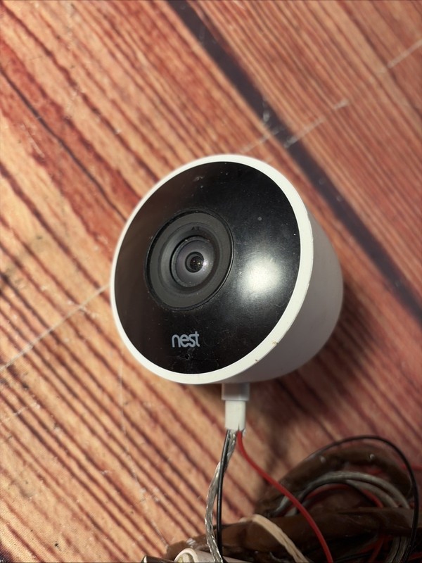 Nest Cam Outdoor HD Security Camera 1st Gen A0033/A0038 with Power Adapter gallery