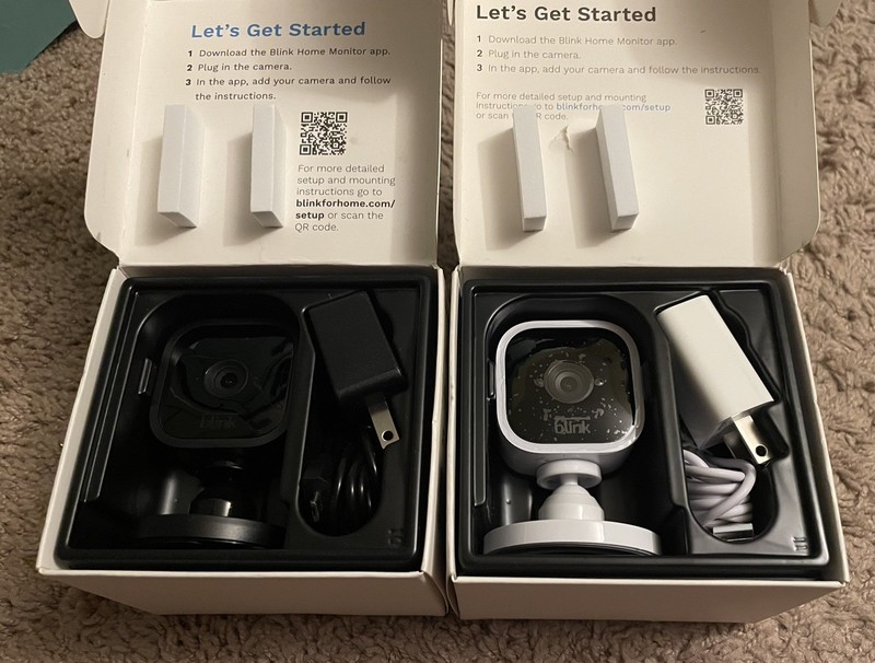 2 Blink Mini Indoor Plug-In Live HD Smart Security Camera (New in Open Box) gallery