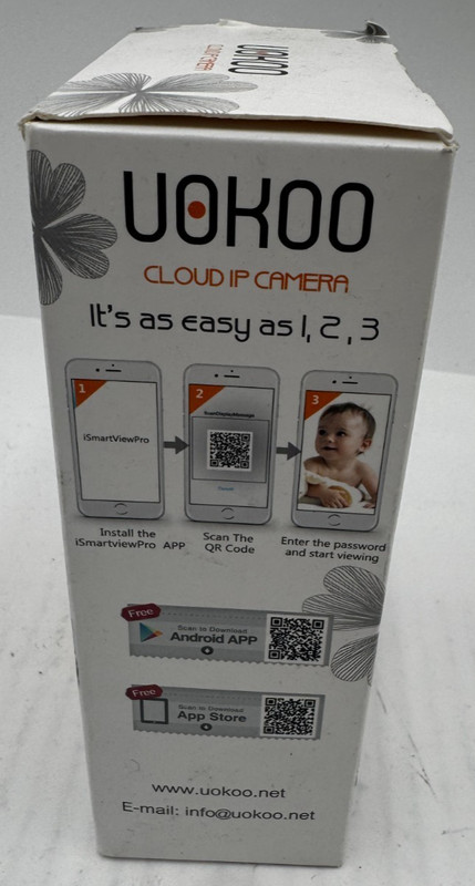 U0K00 Cloud IP Camera Wall Mounted Smaller Smarter One Key WiFi Configuration gallery