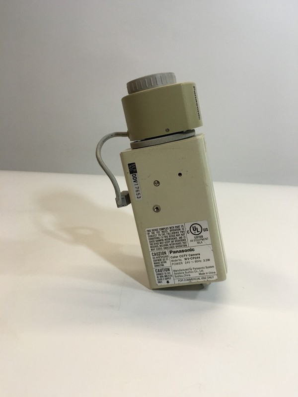 Panasonic WV-CP244 24V 3.3W Color CCTV Camera - Untested gallery