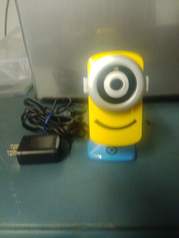 Despicable Me Stuart Cam Is A Wi-Fi Security Camera Tested Works Shipping
