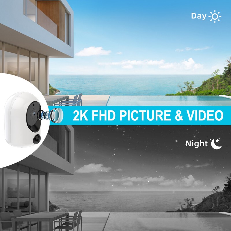 HD Wifi IP Security Camera Wireless Indoor Outdoor CCTV System Home Monitor Cam gallery