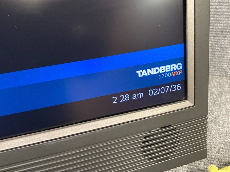 Tandberg TTC7-15 Security Camera Monitor w/ Camera, Adapter & Power Cord (As Is) gallery