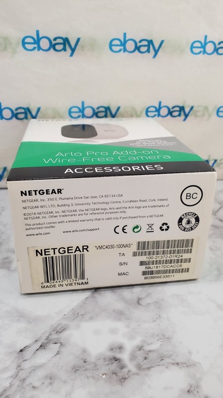 ✅️⭐️ NETGEAR Arlo Pro VMC4030 Add-on Wire-Free Camera HD Night Vision Waterproof gallery