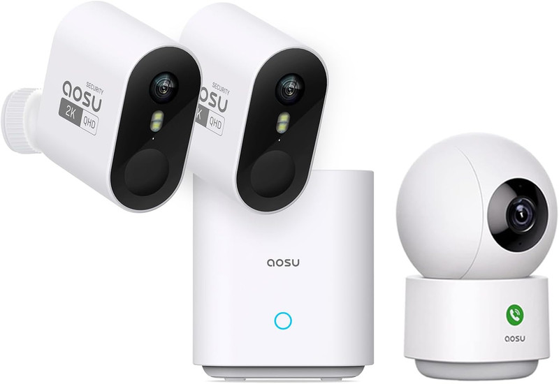 3MP Wirelesscam Pro System 2-Cam-Kit + 4MP Indoor Camera (Indoor Camera Doesn'T gallery
