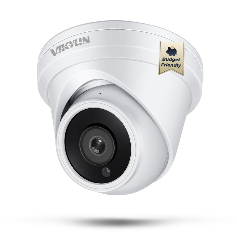 4K 8MP PoE IP Camera Outdoor, 4K PoE Turret Camera with Human Vehicle Detecti…
