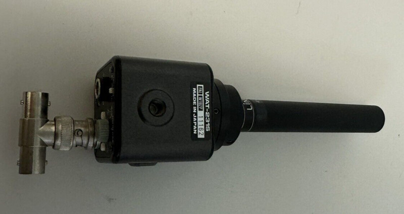 WATEC WAT-231S WAT231S Color CCD Camera with Linos 4x Lens gallery