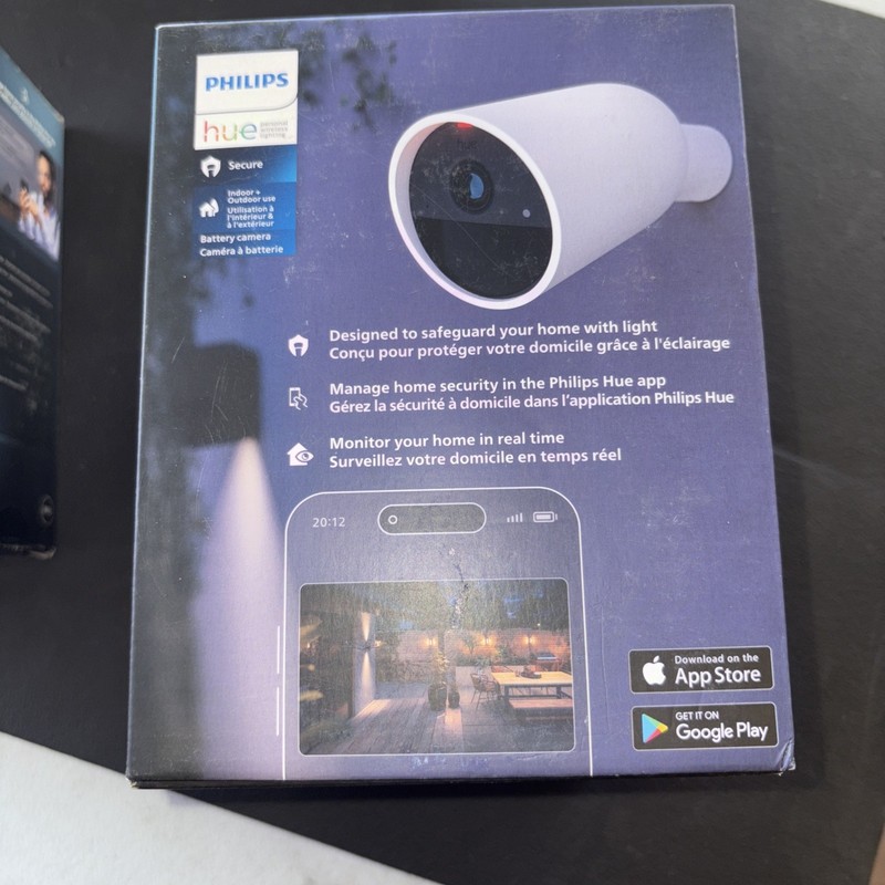 Philips Hue Secure Wired Smart Home Security Camera White gallery