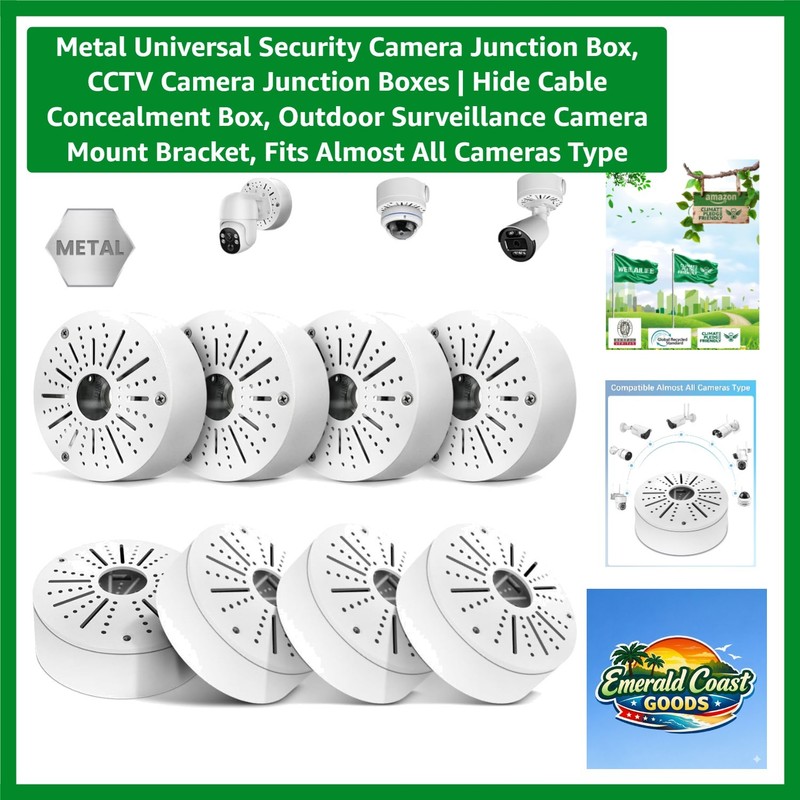 Metal Universal Security Camera Junction Box, CCTV Camera Junction Boxes | Hi…