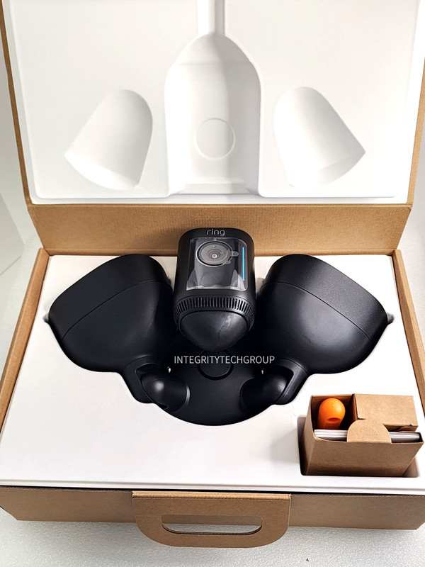 Ring Security Floodlight Cam Wired Pro (3rd gen) Black, New gallery