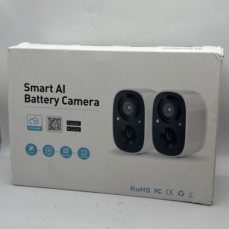 Security Cameras Wireless Outdoor, 2K Color Night Vision AI Motion Detection ... gallery
