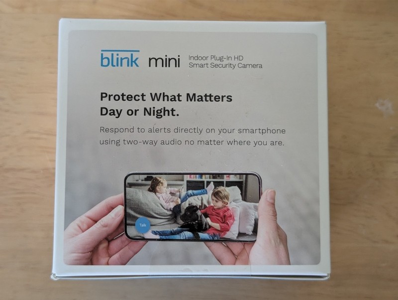 Blink - Mini Compact plug-in security camera, 1080p HD video, night visio, WHITE gallery
