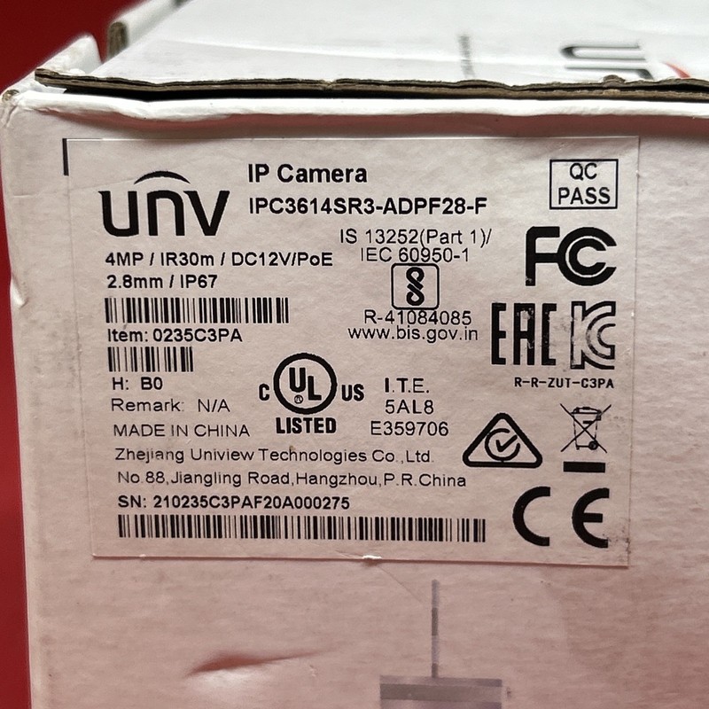 UNV IPC3614SR3-AdPF28-F IP Camera 4mp Security gallery