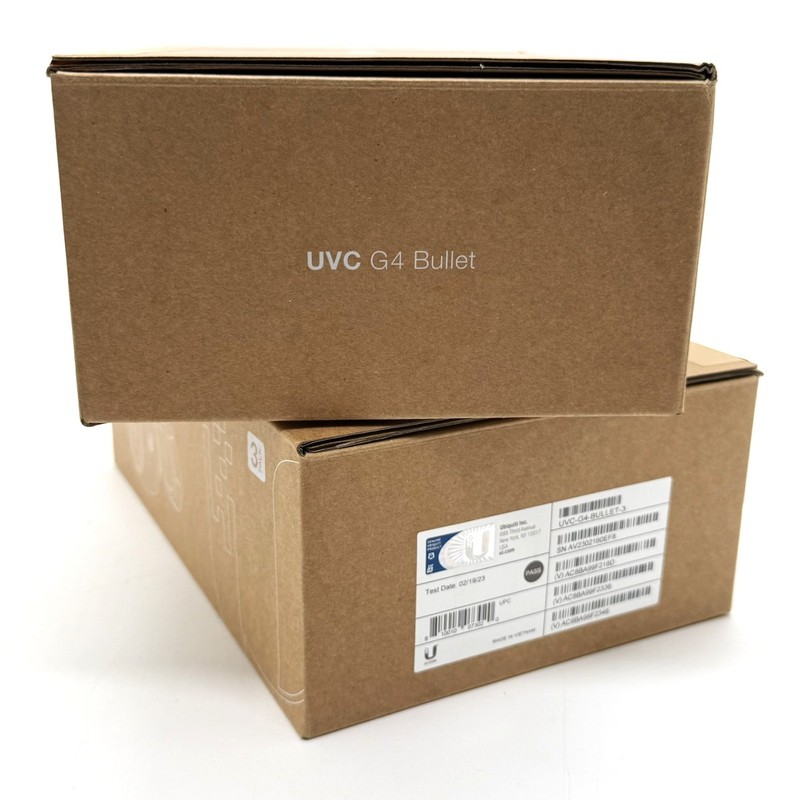 🤩 BRAND NEW! *6-PACK!* Ubiquiti UniFi Protect UVC G4 Bullet 4MP PoE Cameras gallery
