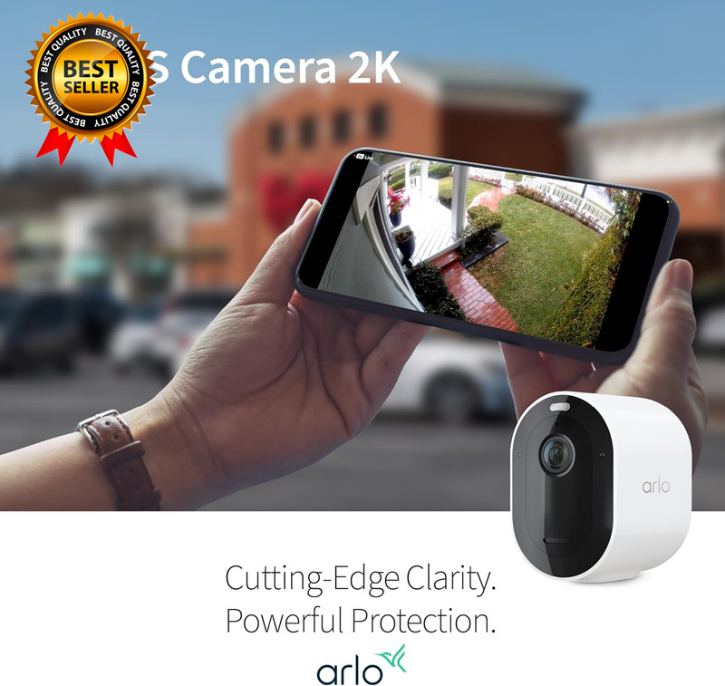 Pro 5S Spotlight Security Camera 2K HDR Outdoor Wireless Dual-Band Wi-Fi Connect gallery