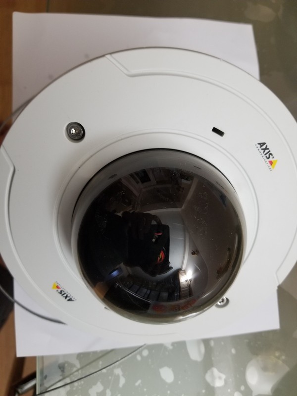 Axis P3344 1MP Fixed Dome Network Camera Indoor vandal-resistant drop ceiling