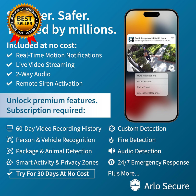 Pro 5S Spotlight Security Camera 2K HDR Outdoor Wireless Dual-Band Wi-Fi Connect gallery