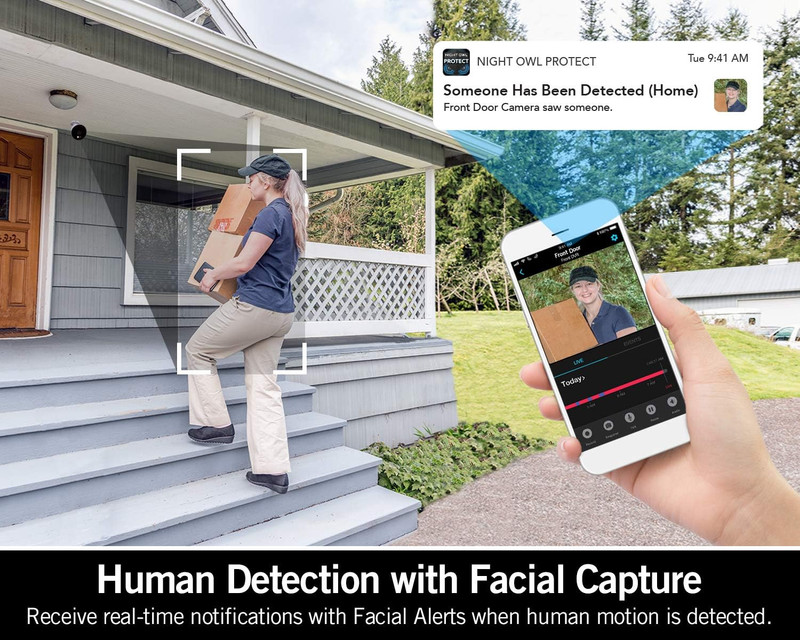 AC Powered 1080P HD Wi-Fi IP Indoor/Outdoor Camera with 100 Ft. of Night Vision, gallery