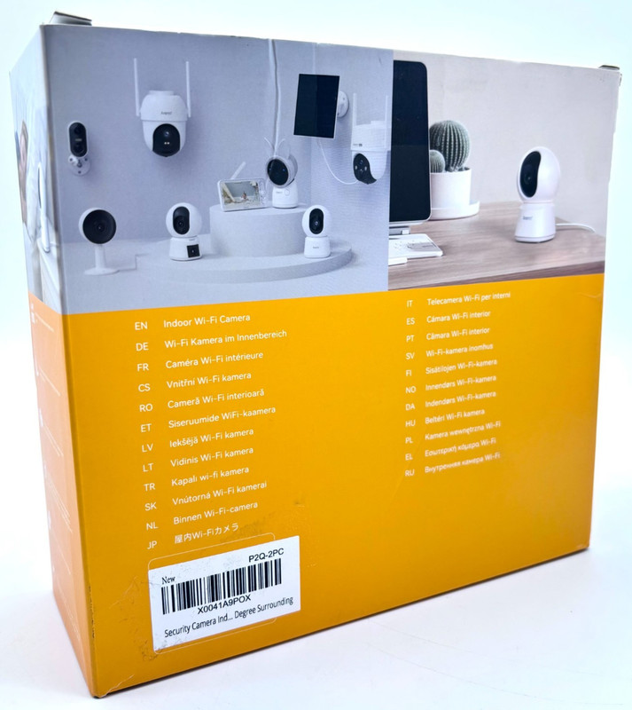 2 Pack Arenti P2Q 4MP Indoor Wi-Fi Camera with AI Motion Detection gallery