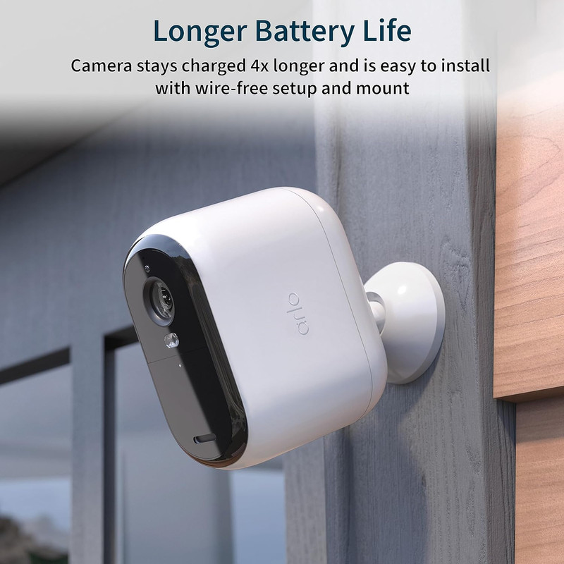 Essential XL Security Camera 2K | Indoor - Outdoor | 2Nd Gen | 4X Longer Battery gallery