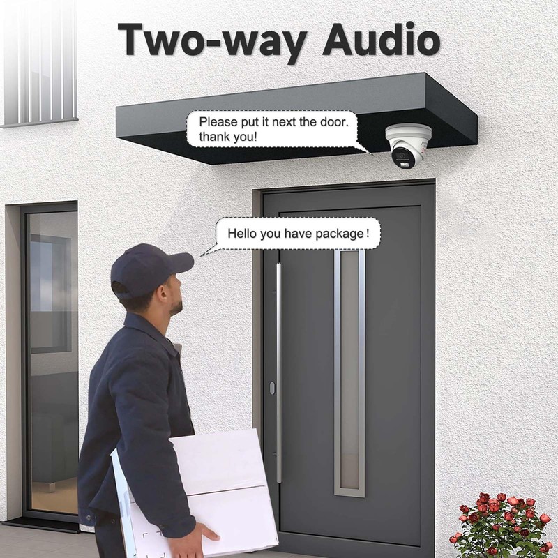 5MP PoE IP Active Deterrence , Wired Outdoor gallery