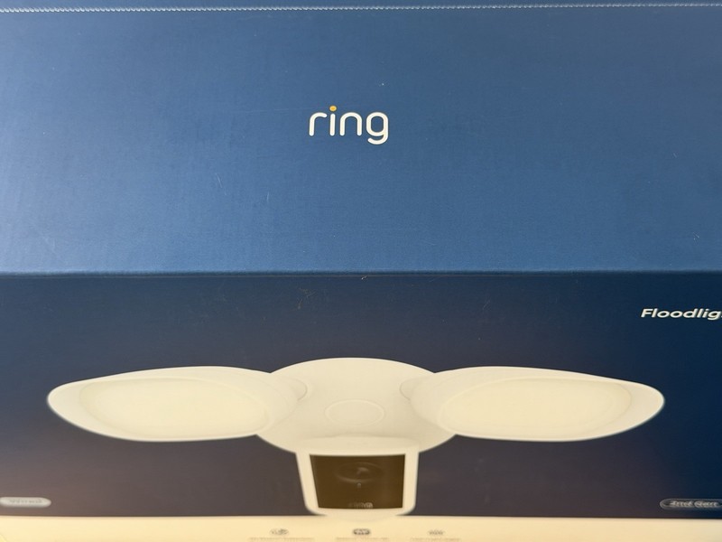 Ring Floodlight Cam Pro 4K (Newest Model) Wired - White (2nd gen) (Model 5CCEA3) gallery