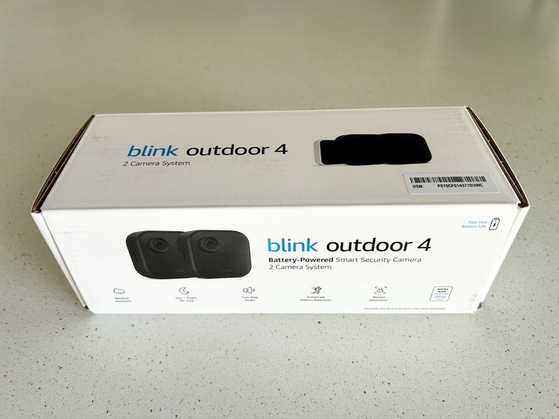BLINK Outdoor 4 – 2 Pack — Wireless Smart Security Camera Alexa