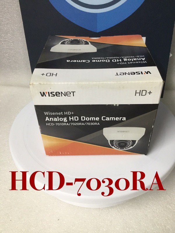 WISENET HD+ HCD-7030RA CCTV Color Camera W/ 6mm 4MP D/N QHD CVBS (SN:00BL) NEW!
