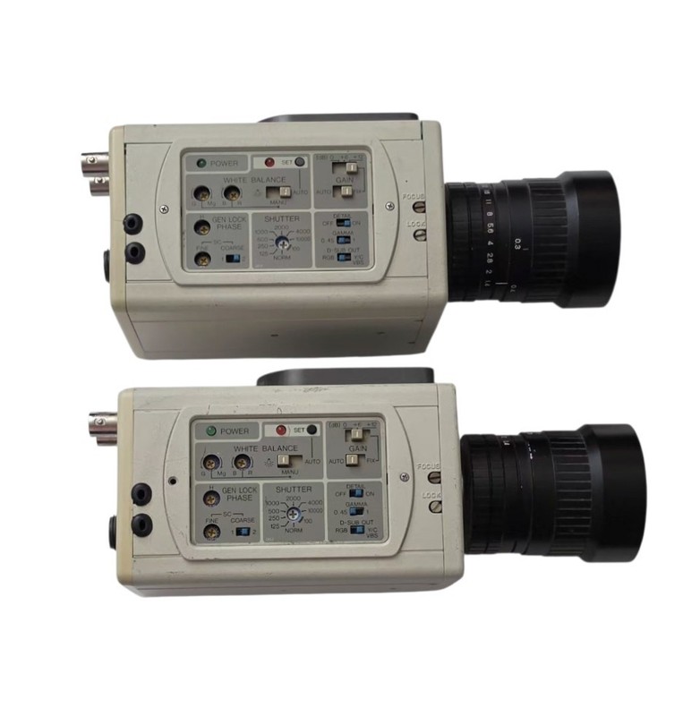 3-JVC TK-1070U Video Camera Heads w/Lens, 1 JVC AC Adapter, & 1 Astak Camera gallery