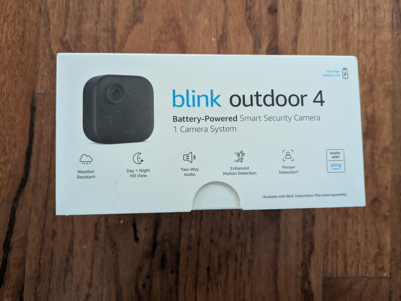 Blink Outdoor 4th Gen Wire-free smart security Camera 2 way Audio HD gallery