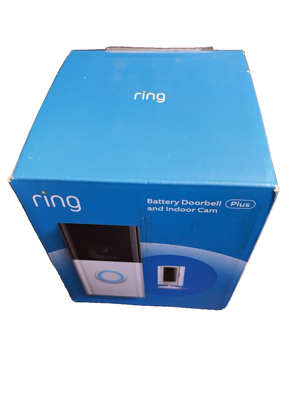 RING Essential Security Kit with Battery Doorbell Plus & Indoor Cam (2nd Gen) gallery