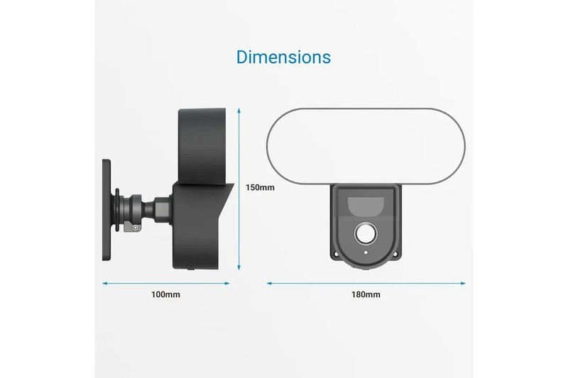 XODO E9 -Wireless Smart Floodlight Security Camera w/Motion Sensor Alarm & Wi-Fi gallery