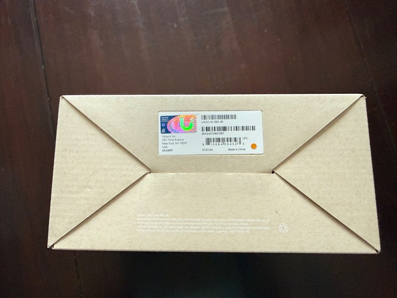 New, Sealed Ubiquiti UniFi AI 360 Camera Junction Box Black NIB gallery