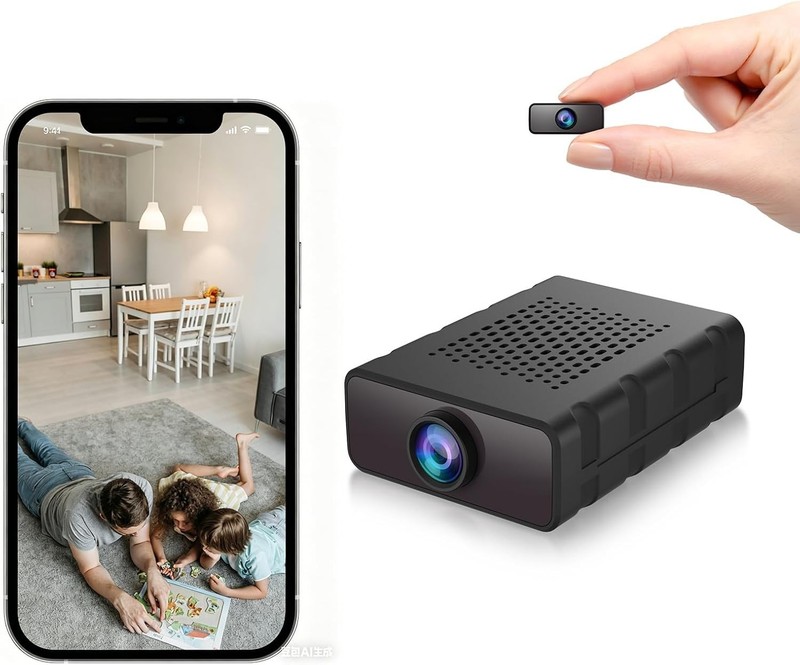 Mini Camara Espia Oculta 4K ULTRA HD Cámara Espía Inalámbrica Pequeña Oculta