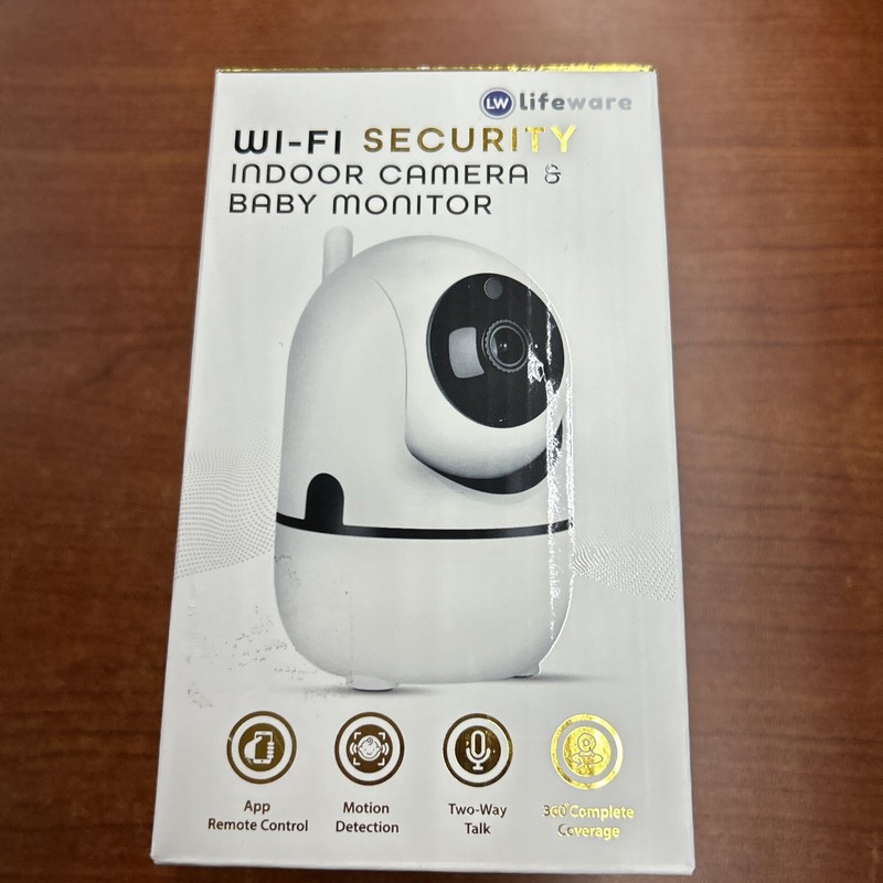 LIFEWIRE WI-FI SECURITY INDOOR CAMERA BRAND NEW FACTORY SEALED FREE SHIPPING