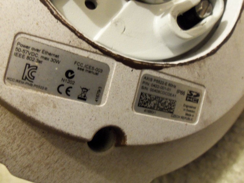 Axis P5522-E Outdoor Security Day/Night PTZ Dome Network Camera gallery